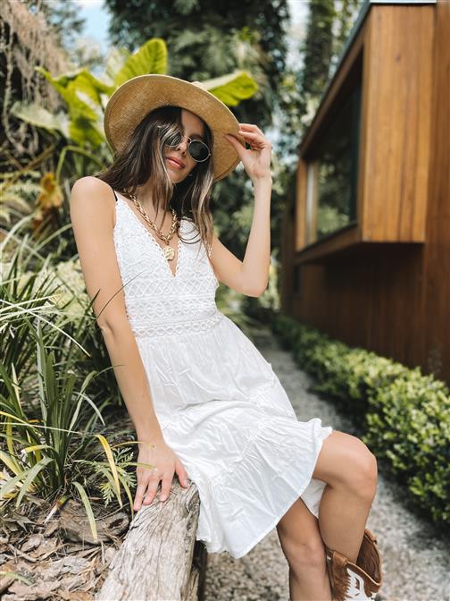 Vestido Lali White GUK141 