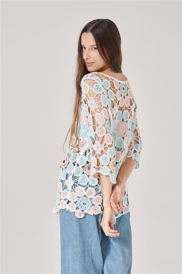 Blusa   Figal  Crochet GU1466