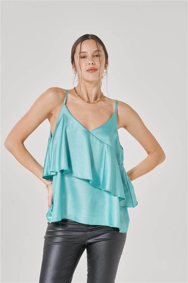 Musculosa Jet Saten GU1726