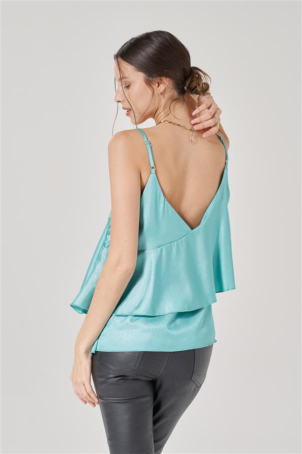 Musculosa Jet Saten GU1726