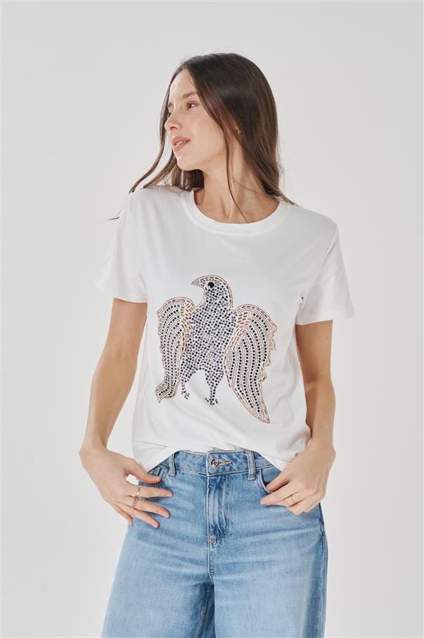 Remera Blue Bird Brillos GU5056