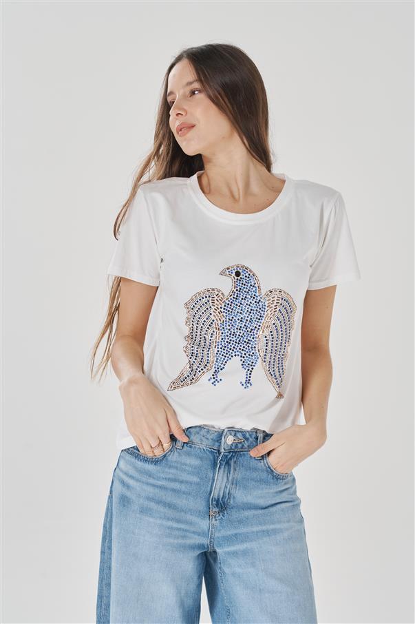 Remera Blue Bird Brillos GU5056