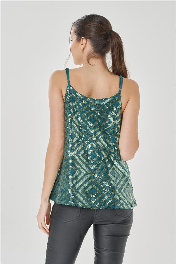 Musculosa Trinity Green GUK2166