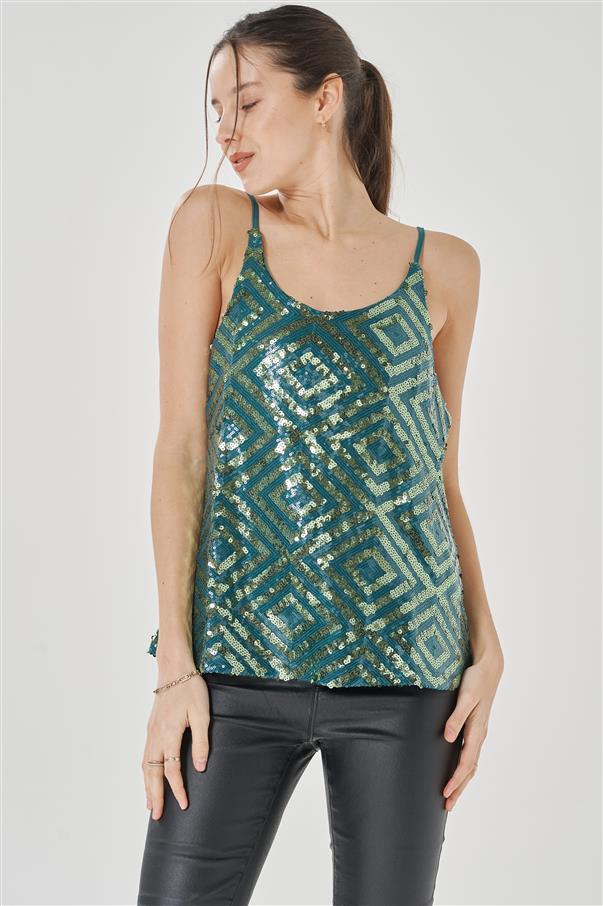 Musculosa Trinity Green GUK2166