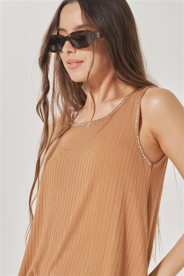 Musculosa Morley Majo Tachas