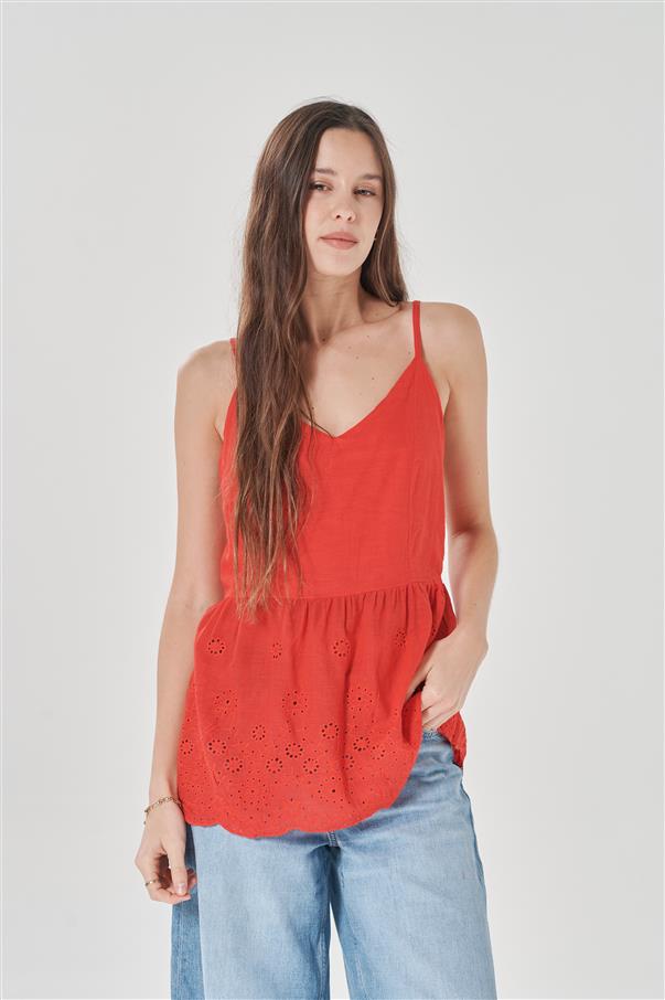 Blusa  Yvette  Broderie GUK152