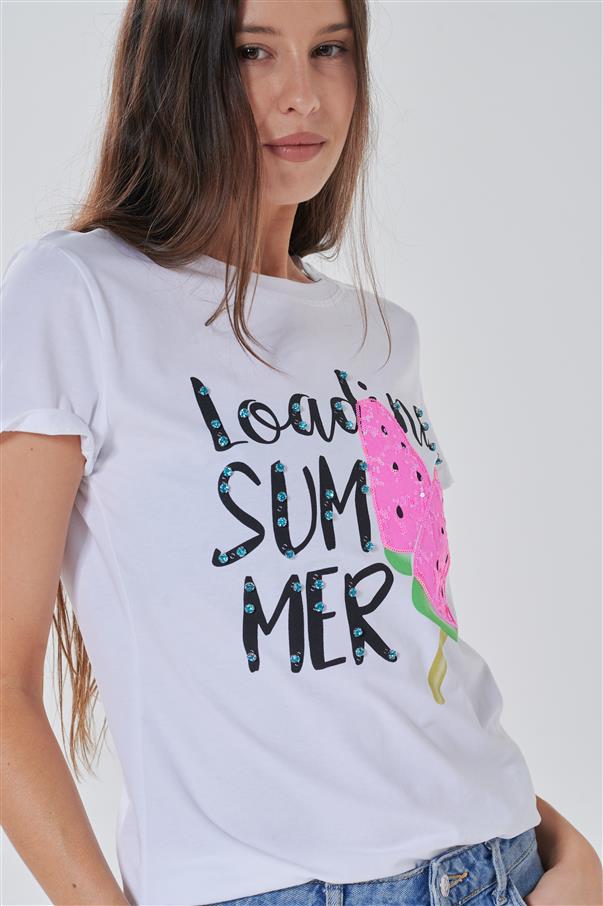 Remera Loading Summer GU7477