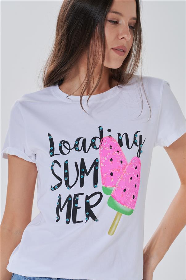 Remera Loading Summer GU7477