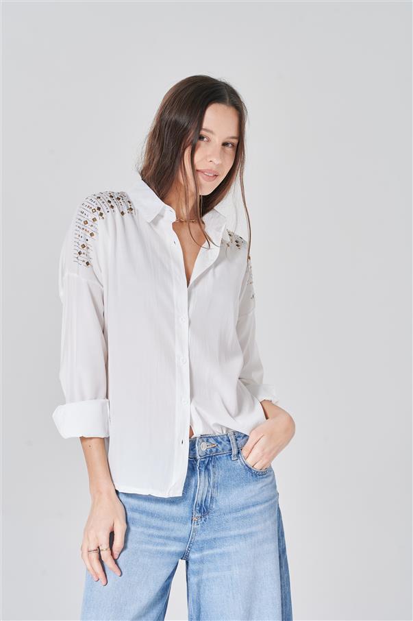 Camisa Arlie Tachas GU5013