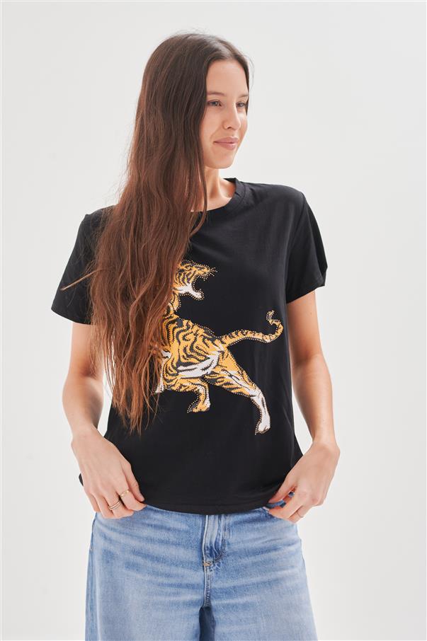 Remera Tiger Brillos GU5073