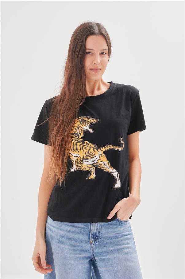 Remera Tiger Brillos GU5073