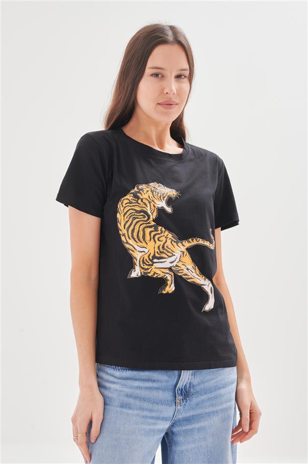 Remera Tiger Brillos GU5073