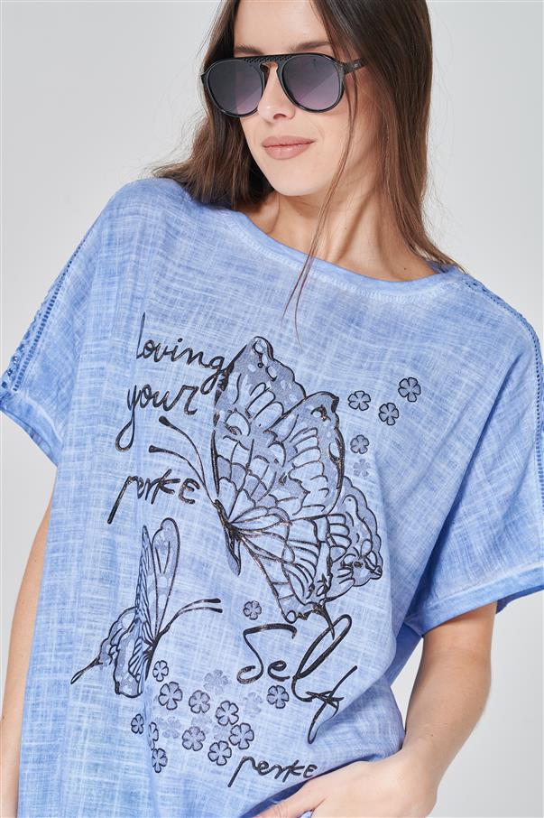 Remeron Self Love Lino con Guipiure GU2659