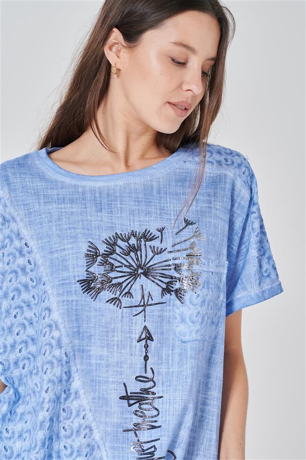 Remeron Just Breathe Lino con Guipiure GU2658