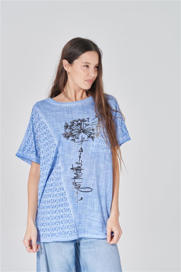 Remeron Just Breathe Lino con Guipiure GU2658