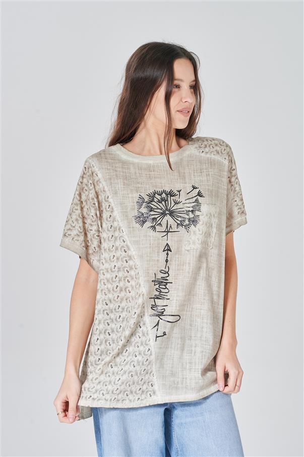 Remeron Just Breathe Lino con Guipiure GU2658