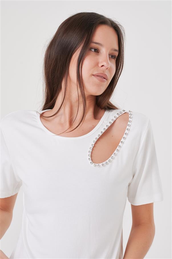 Remera Melrose Gota Tachas GU4049