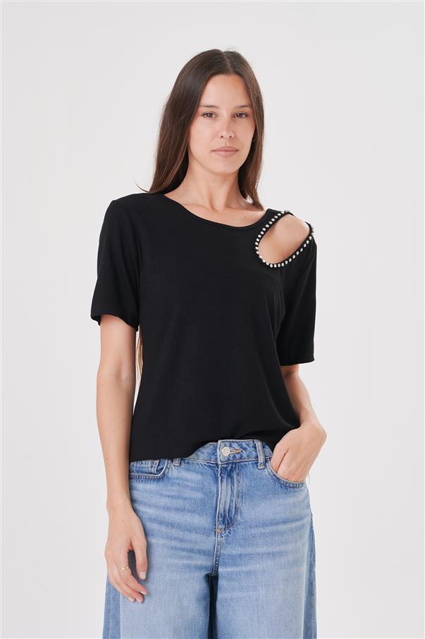 Remera Melrose Gota Tachas GU4049