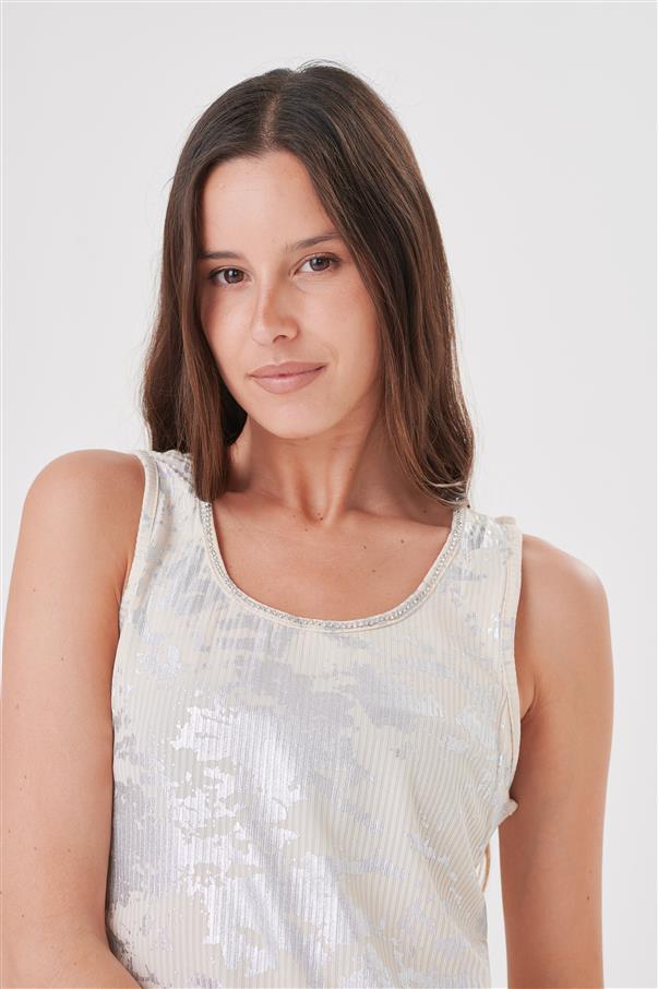 Musculosa Mika Brillos en Bretel GU5018