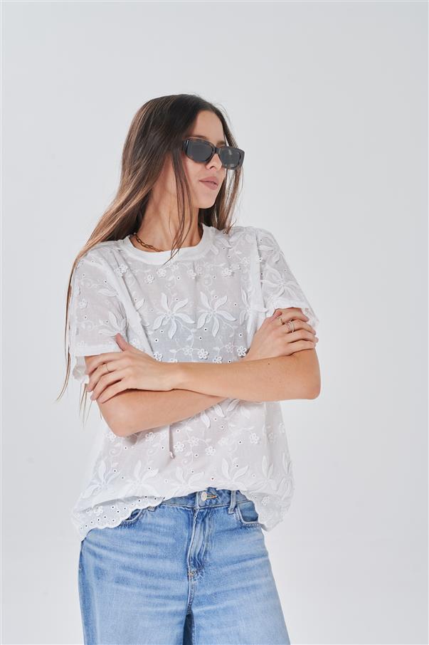 Camisola Danisa Broderie GU5031