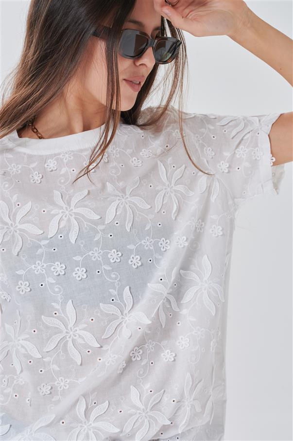 Camisola Danisa Broderie GU5031