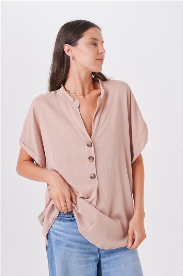 Blusa  Sylvie  Simil Lino Classic