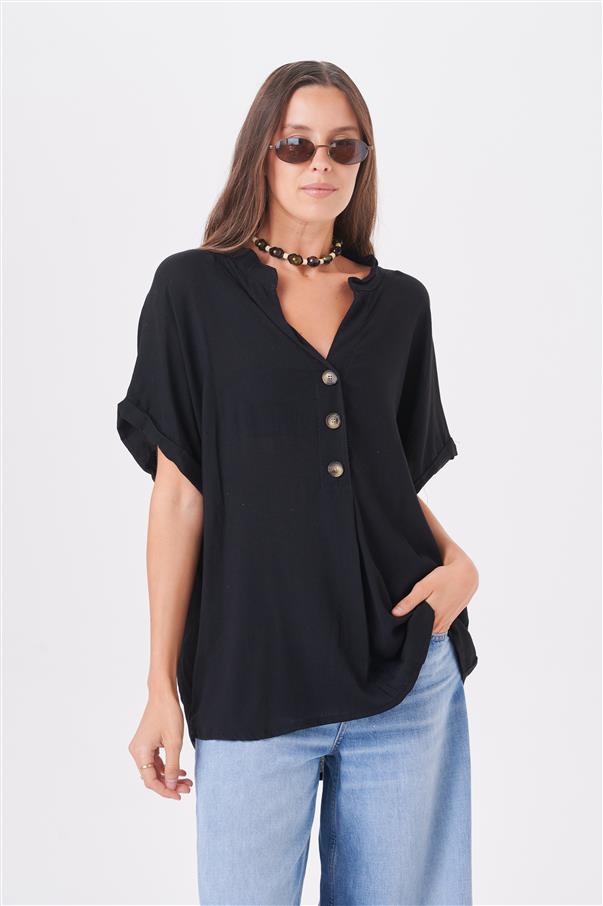 Blusa  Sylvie  Simil Lino Classic