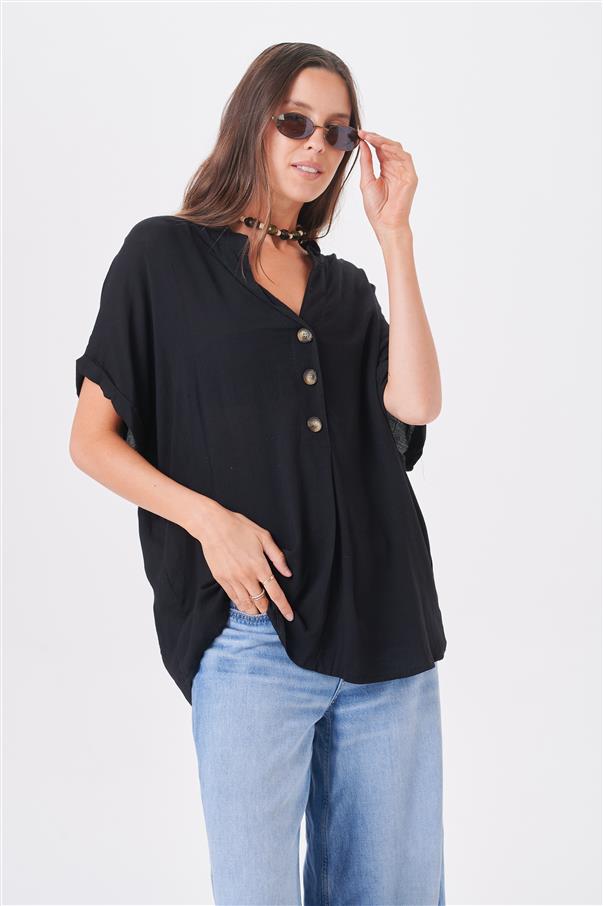 Blusa  Sylvie  Simil Lino Classic