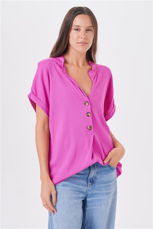 Blusa  Sylvie  Simil Lino Colours