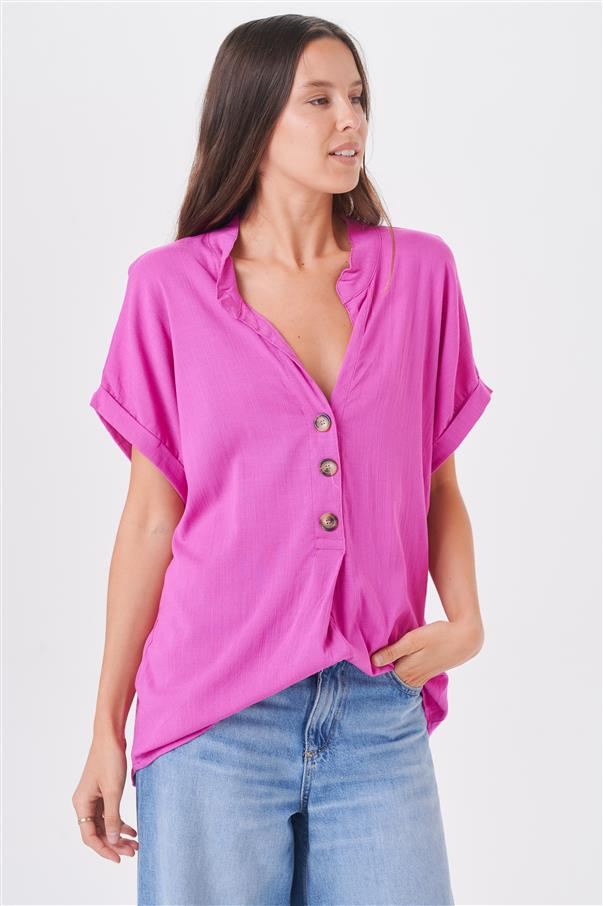 Blusa  Sylvie  Simil Lino Colours