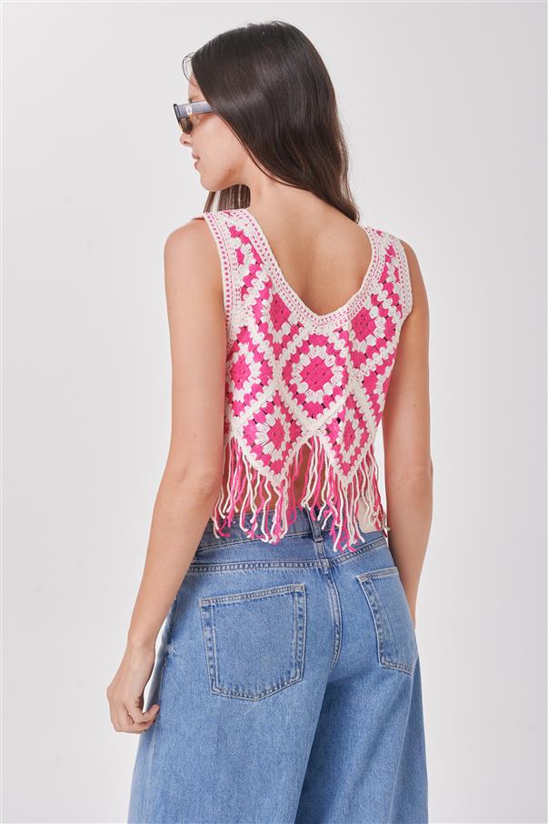 Top  Crochet  Flecos GU5050