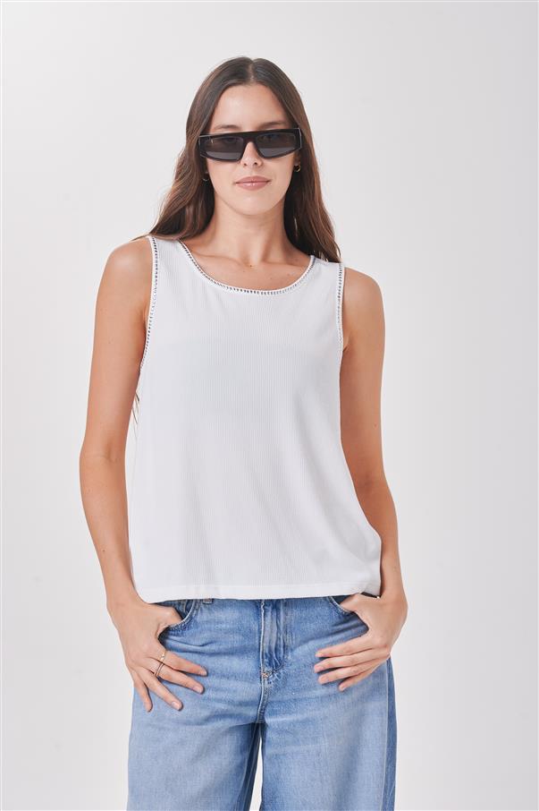 Musculosa Morley Tachas