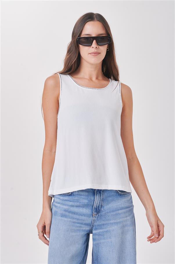 Musculosa Morley Tachas