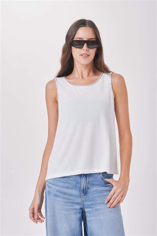 Musculosa Morley Tachas