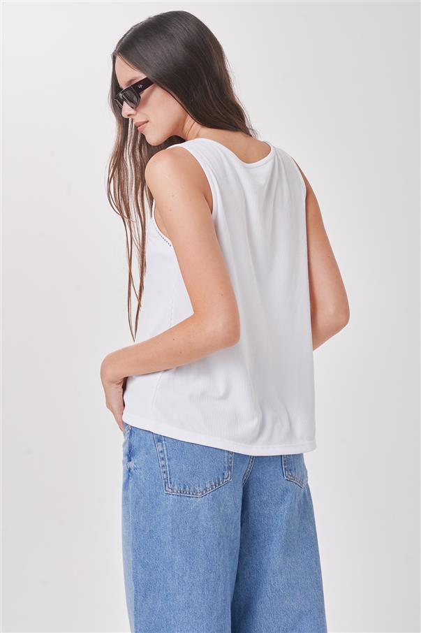 Musculosa Morley Tachas