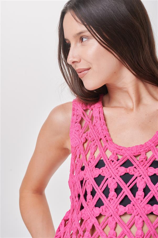 Musculosa  Crochet  Pop  GUK2025