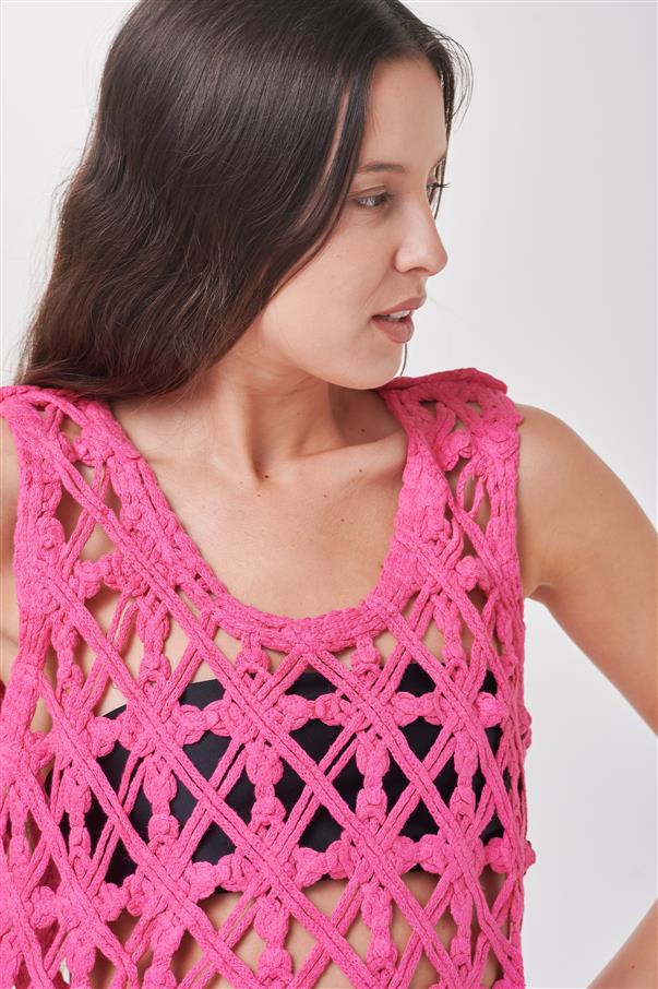 Musculosa  Crochet  Pop  GUK2025