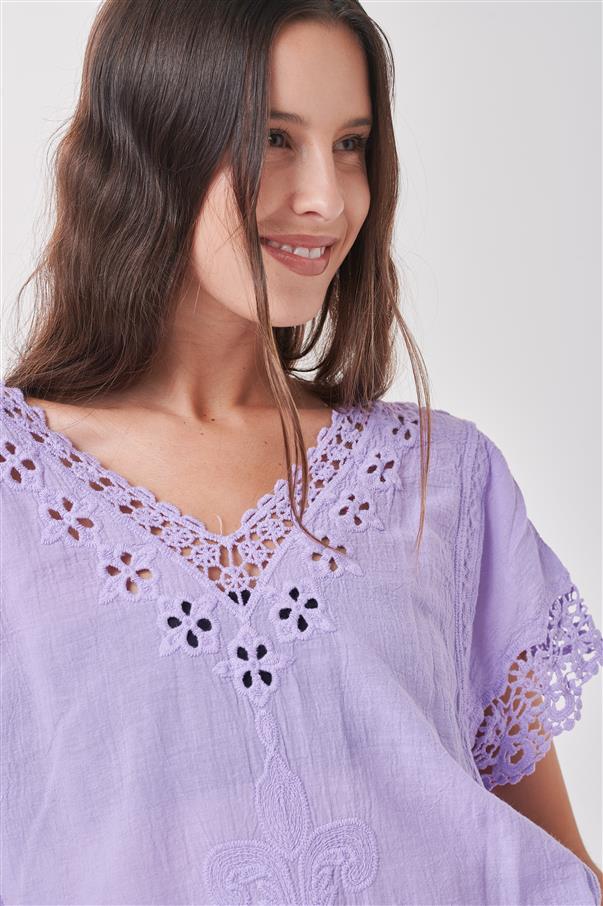 Camisola Aidyn Broderie Colours GICH5078