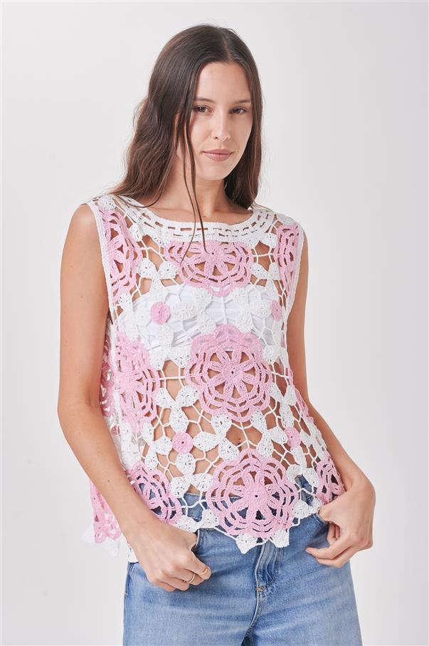 Musculosa  Grace  Crochet Colours  GU1465