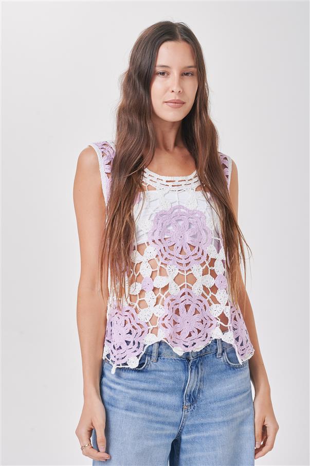 Musculosa  Grace  Crochet Colours  GU1465