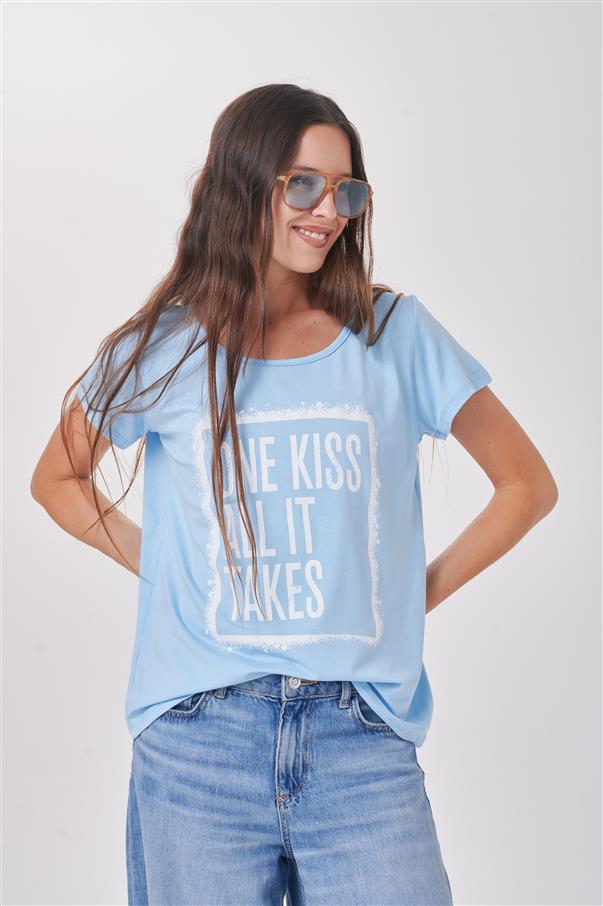 Remera One Kiss Algodon