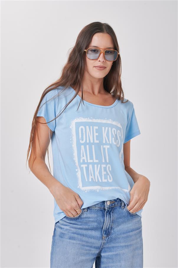 Remera One Kiss Algodon