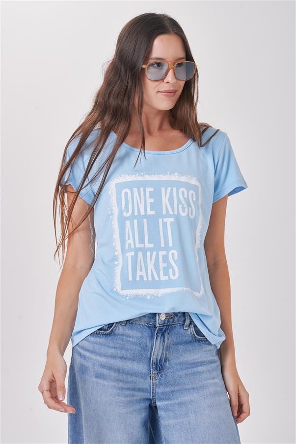 Remera One Kiss Algodon