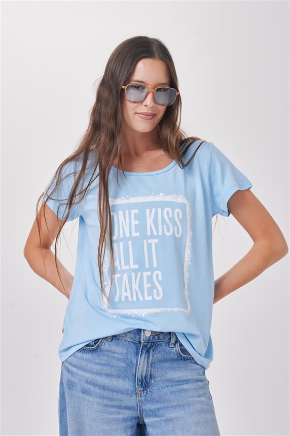 Remera One Kiss Algodon