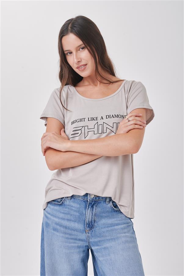 Remera Shine Algodon