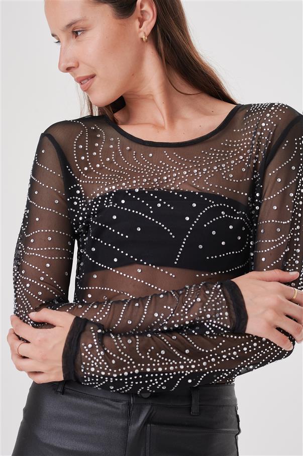 Remera Sirus Tull con Strass GUK4087