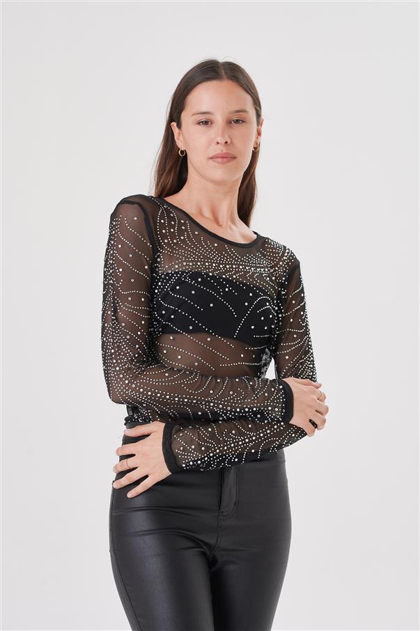 Remera Sirus Tull con Strass GUK4087