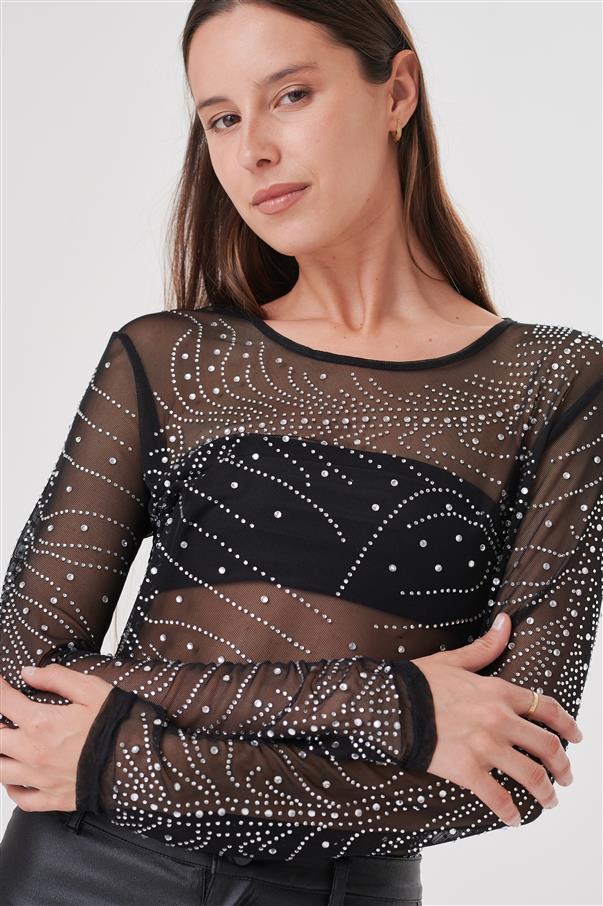 Remera Sirus Tull con Strass GUK4087