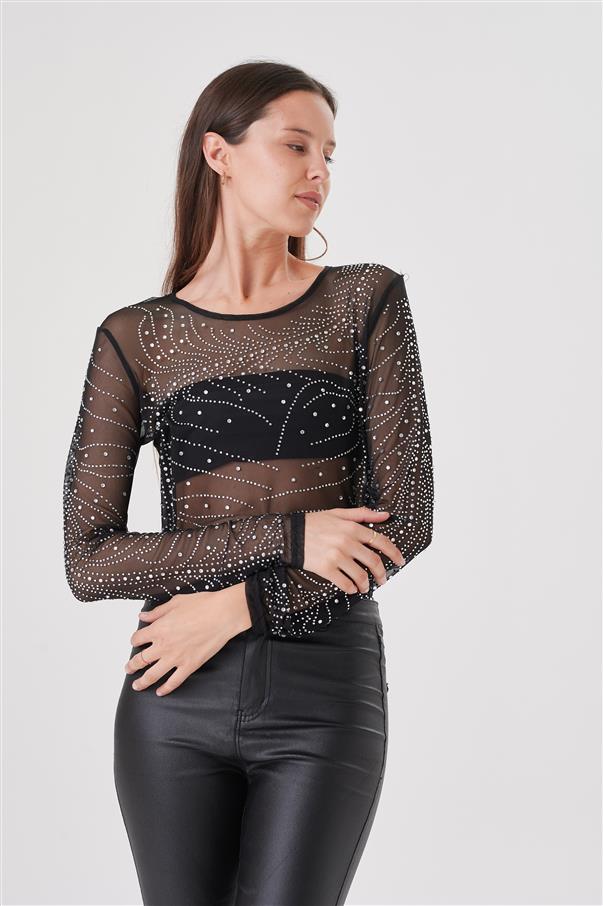 Remera Sirus Tull con Strass GUK4087