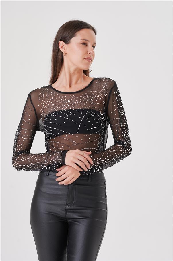 Remera Sirus Tull con Strass GUK4087